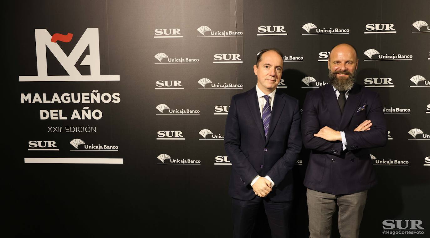 Invitados en el photocall de los premios Malagueños del Año 2022. 