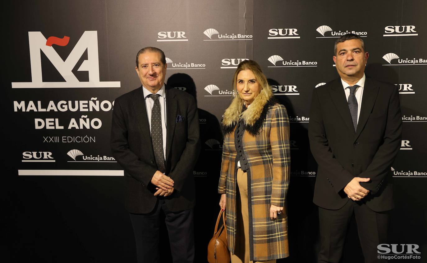 Invitados en el photocall de los premios Malagueños del Año 2022. 