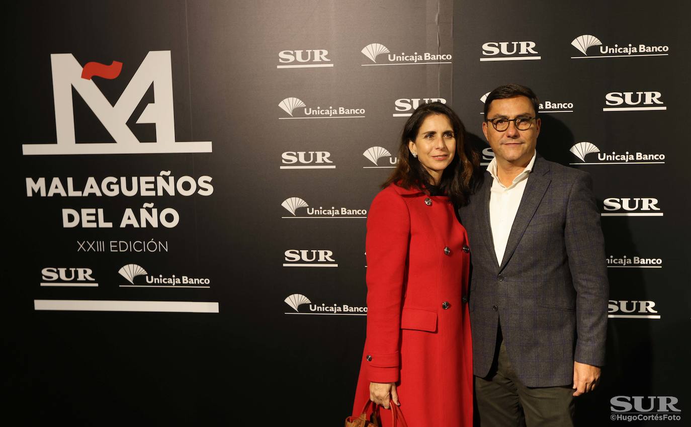 Invitados en el photocall de los premios Malagueños del Año 2022. 