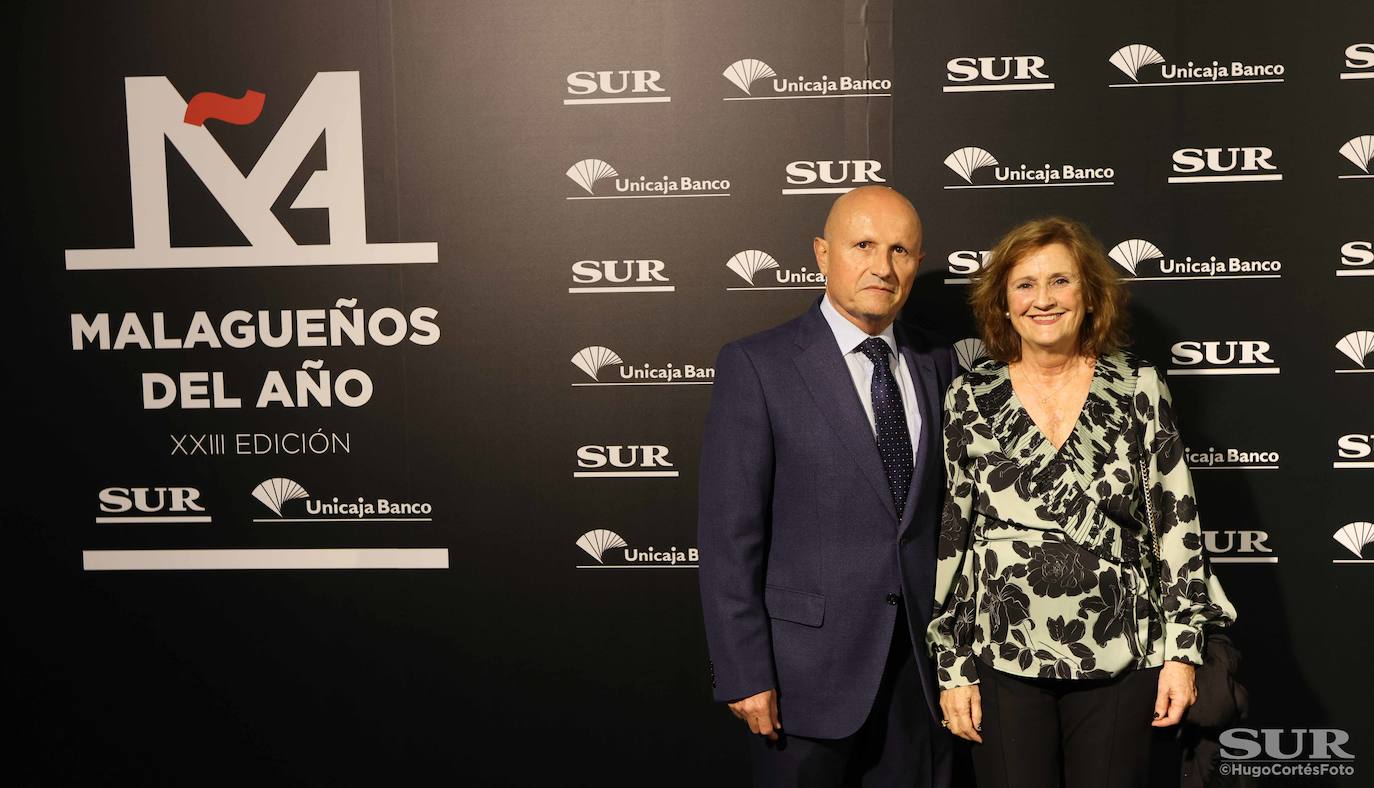 Invitados en el photocall de los premios Malagueños del Año 2022. 