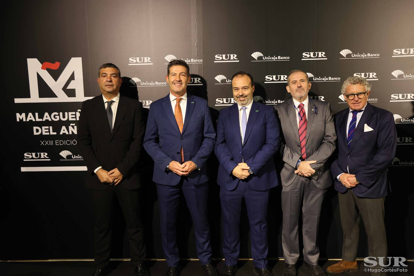 Invitados en el photocall de los premios Malagueños del Año 2022. 