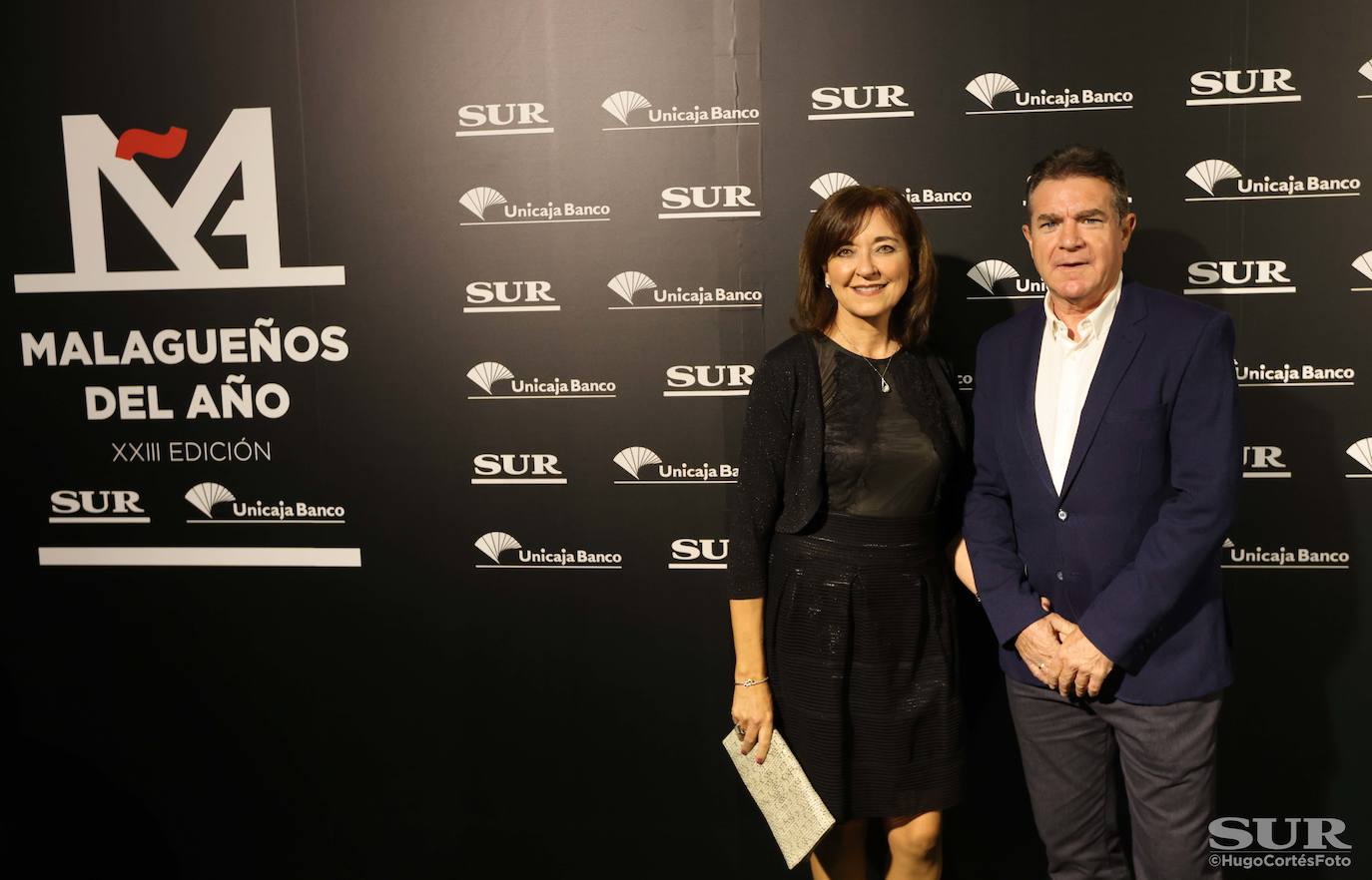 Invitados en el photocall de los premios Malagueños del Año 2022. 