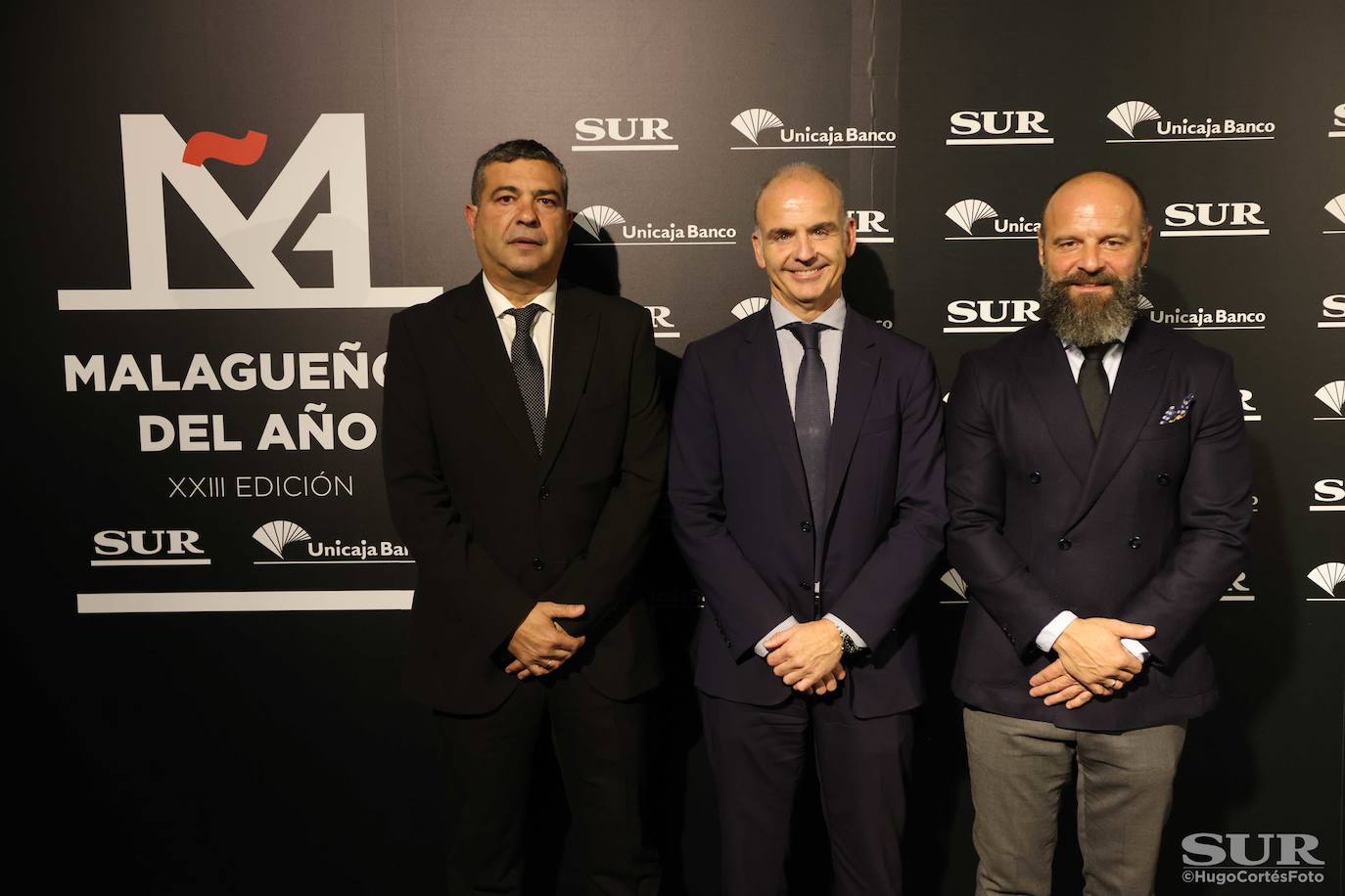 Invitados en el photocall de los premios Malagueños del Año 2022. 