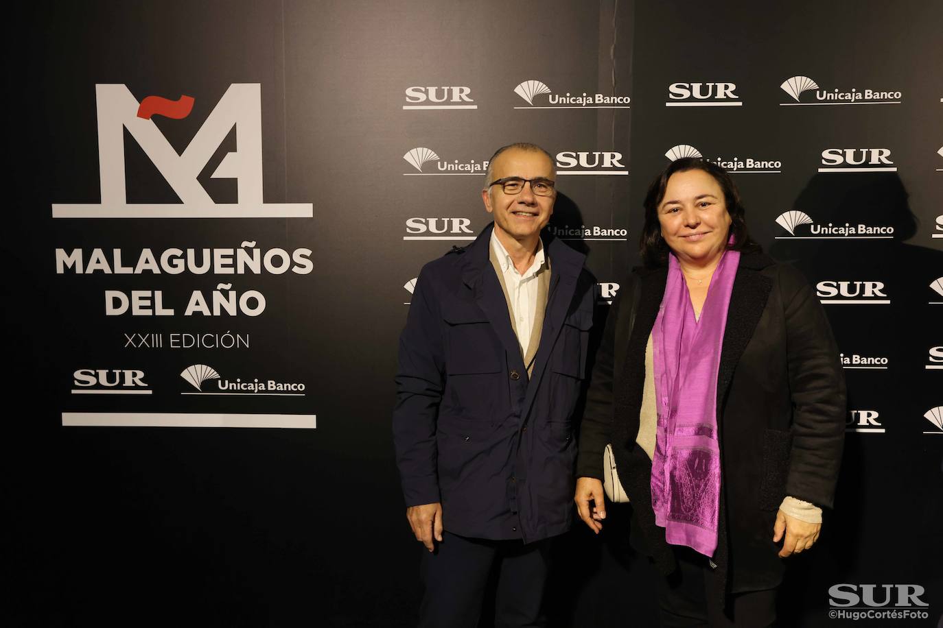 Invitados en el photocall de los premios Malagueños del Año 2022. 