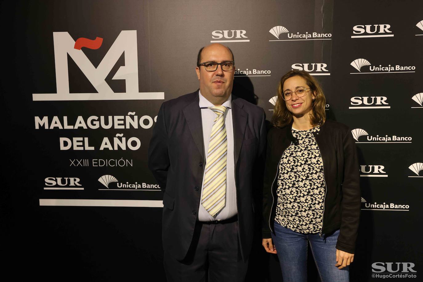 Invitados en el photocall de los premios Malagueños del Año 2022. 