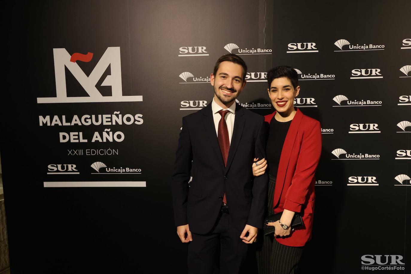 Invitados en el photocall de los premios Malagueños del Año 2022. 