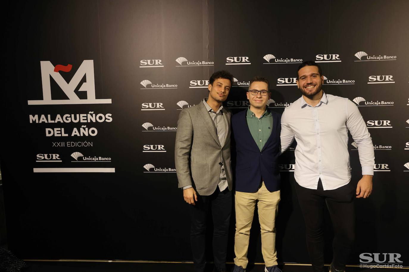 Invitados en el photocall de los premios Malagueños del Año 2022. 