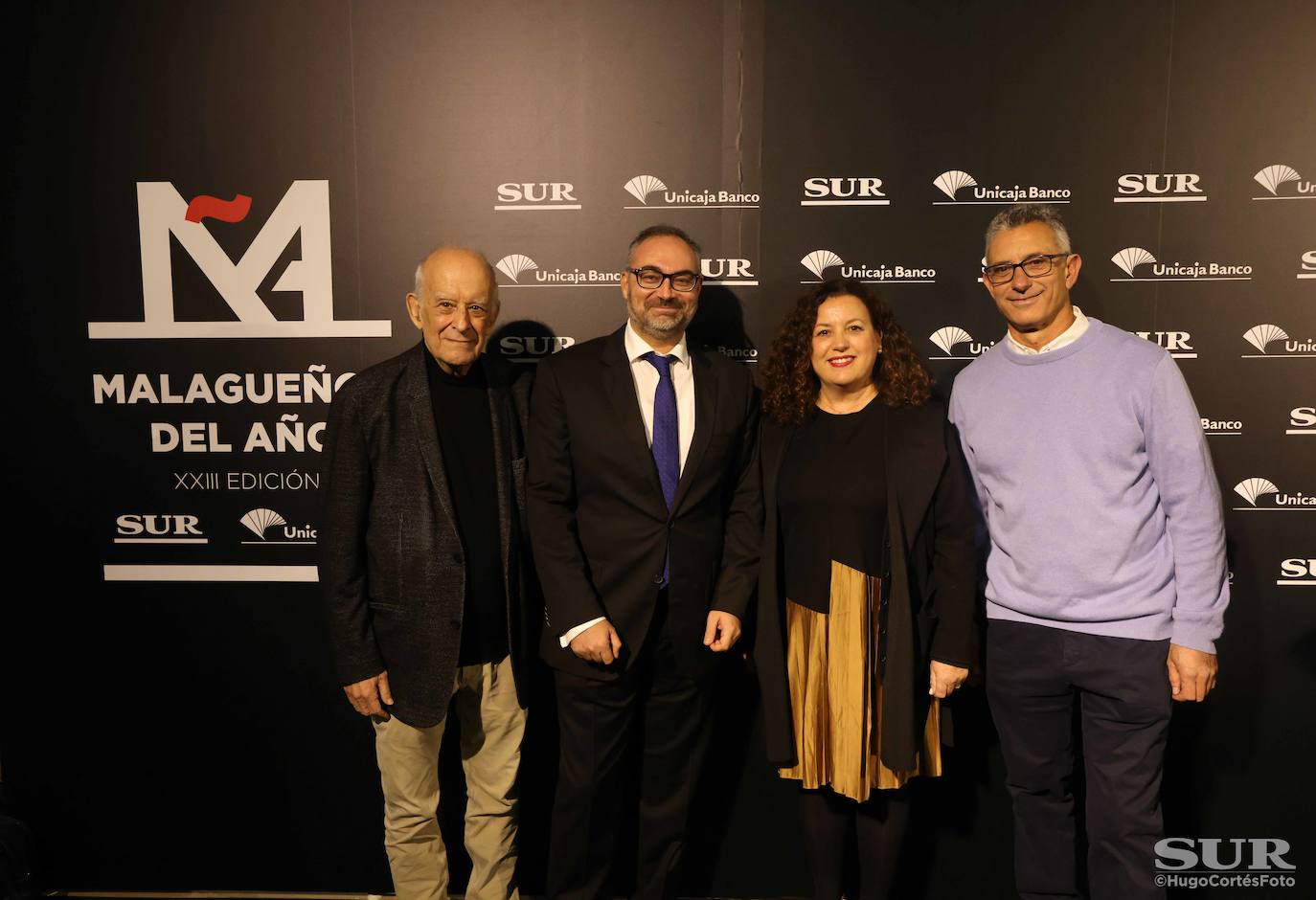 Invitados en el photocall de los premios Malagueños del Año 2022. 