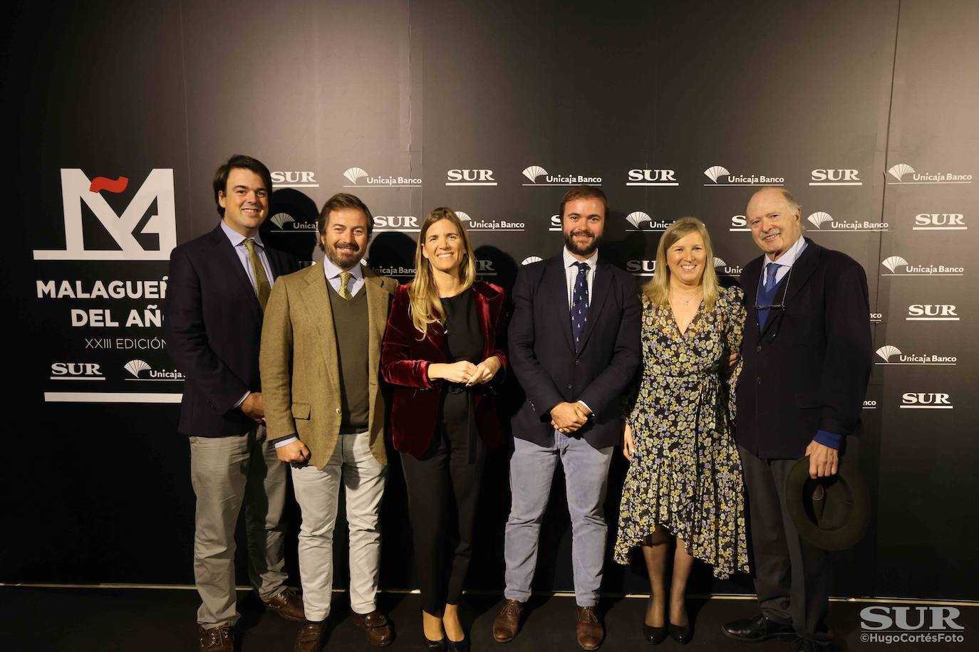 Invitados en el photocall de los premios Malagueños del Año 2022. 