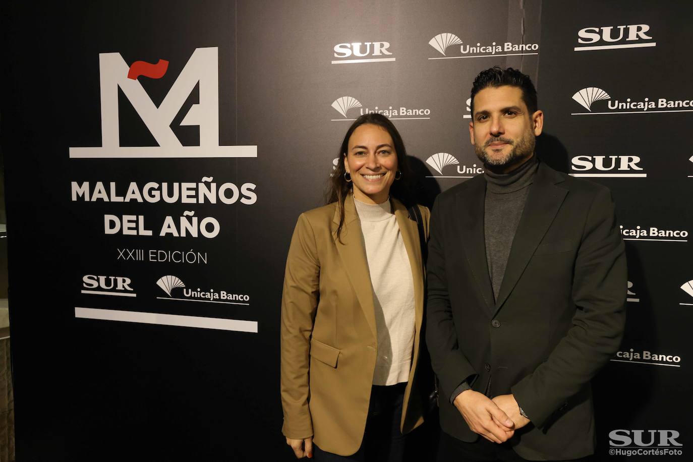 Invitados en el photocall de los premios Malagueños del Año 2022. 