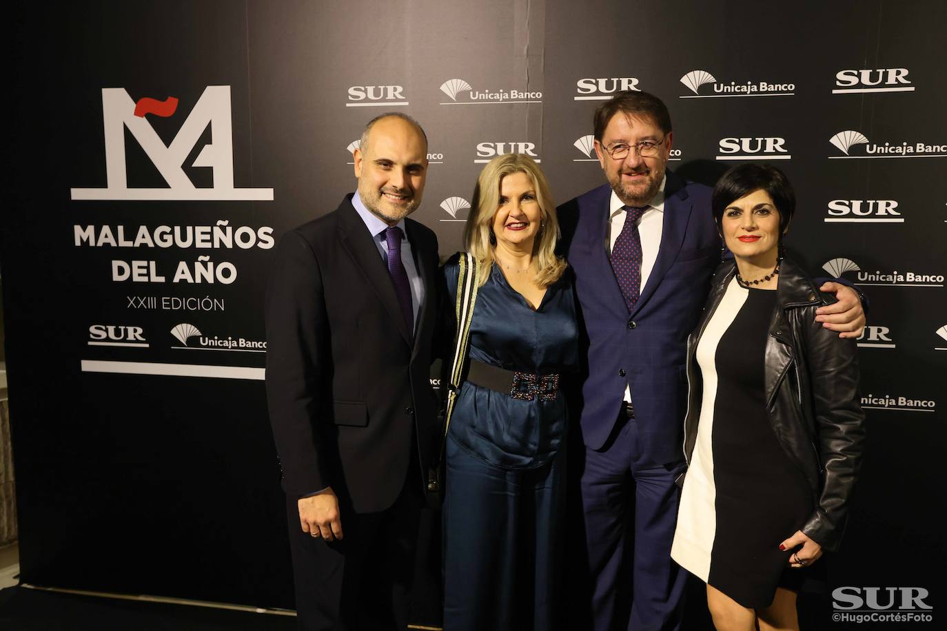 Invitados en el photocall de los premios Malagueños del Año 2022. 