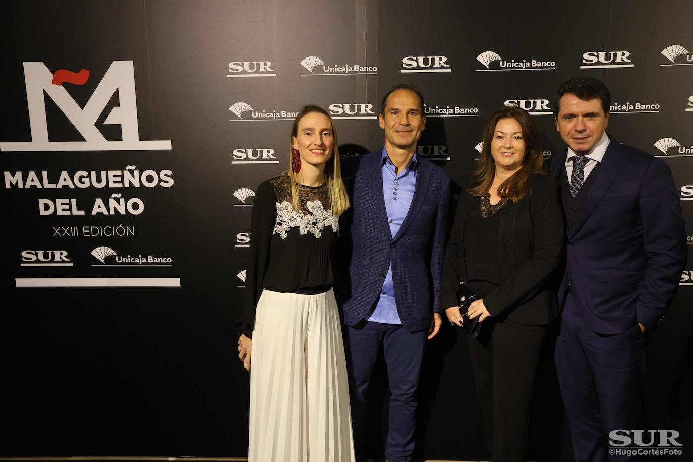 Invitados en el photocall de los premios Malagueños del Año 2022. 