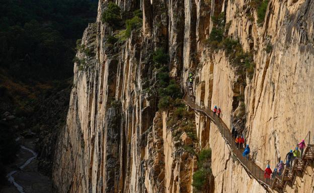 Reapertura del Caminito del Rey. 