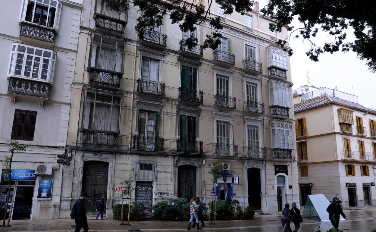 Banca March recuperará uno de los edificios más deteriorados de la Alameda Principal de Málaga