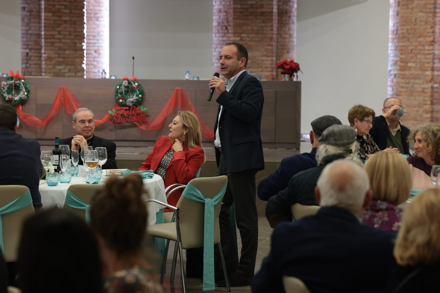 SUR y la Fundación Unicaja celebran su tradicional acto navideño de entrega de donativos a una docena de colectivos sociales