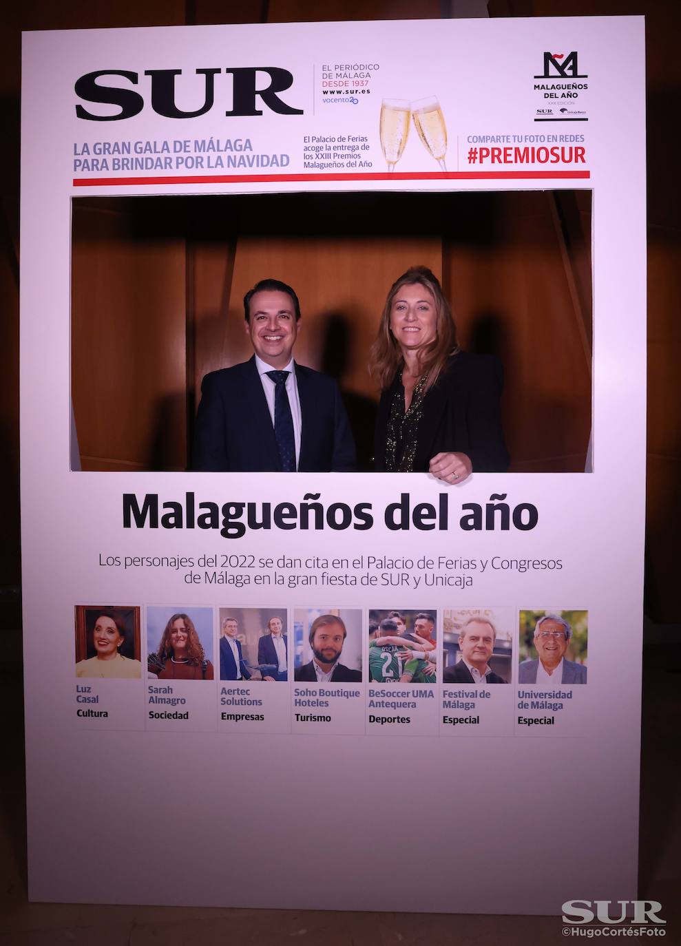 Fotos: XXIII Premios Malagueños del Año | Las otras &#039;portadas&#039; de SUR en la gala de entrega