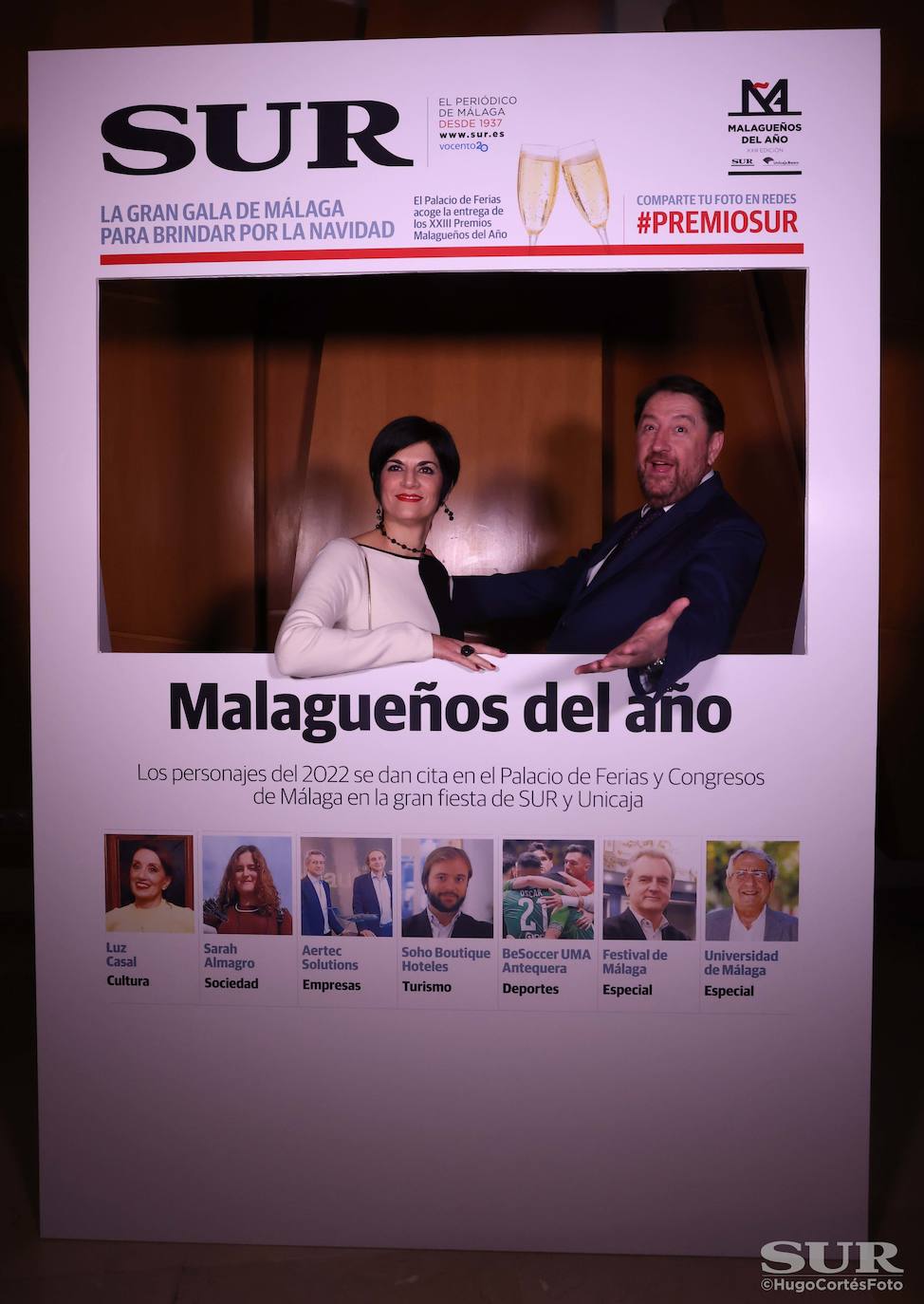 Fotos: XXIII Premios Malagueños del Año | Las otras &#039;portadas&#039; de SUR en la gala de entrega