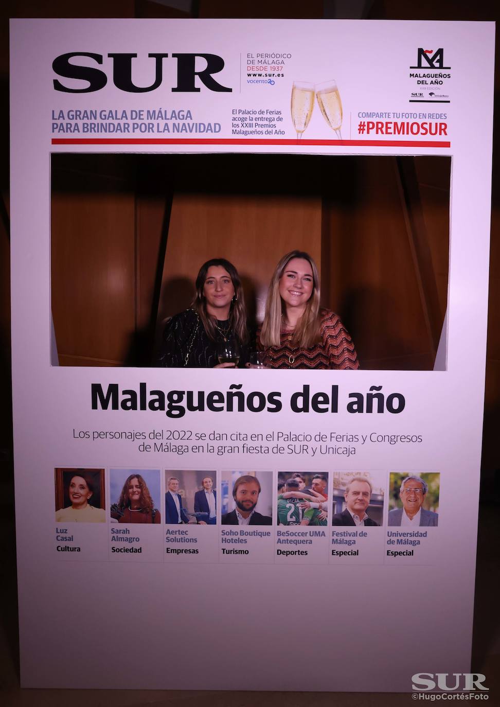 Fotos: XXIII Premios Malagueños del Año | Las otras &#039;portadas&#039; de SUR en la gala de entrega