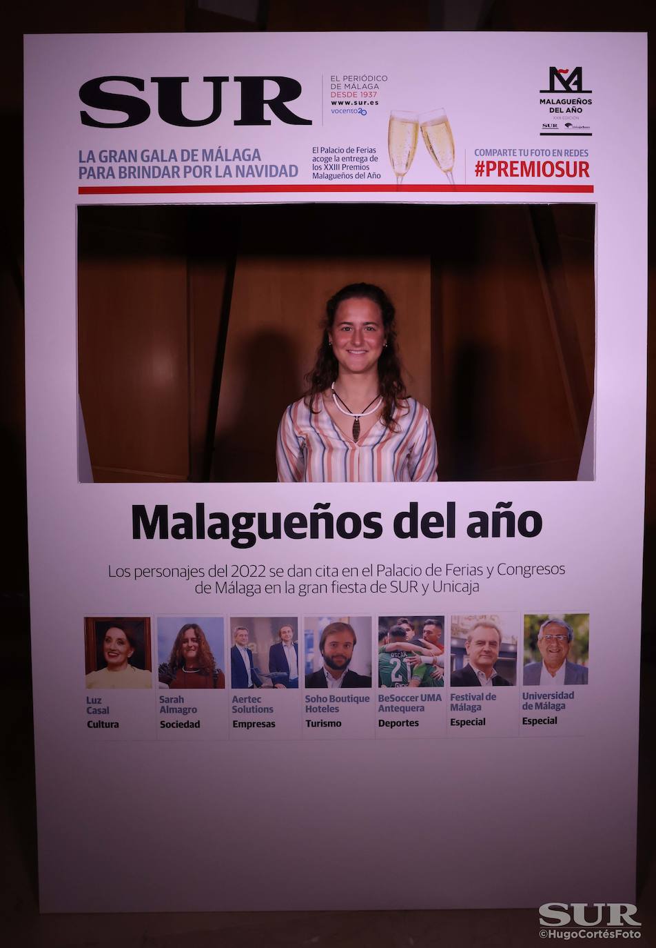 Fotos: XXIII Premios Malagueños del Año | Las otras &#039;portadas&#039; de SUR en la gala de entrega