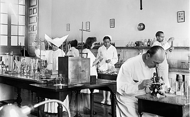 Antiguo laboratorio del Civil. 