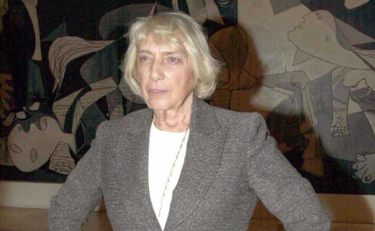 Maya Picasso, hija del pintor. en 2004