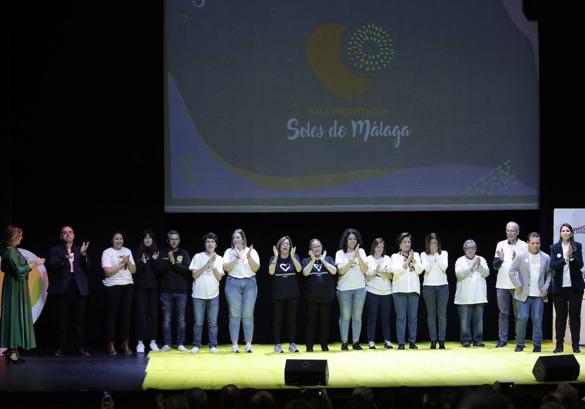 Representantes de los proyectos elegidos en esta edición del festival, durante la gala en el Soho.