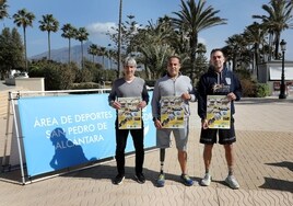 Presentación esta mañana del XXII Duatlón Ciudad de Marbella.