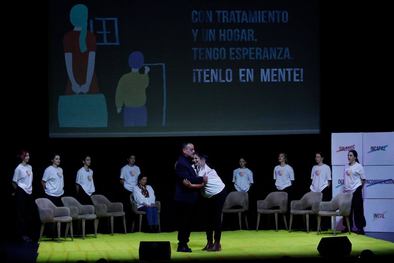 El Teatro del Soho acoge la gala para presentar los proyectos beneficiarios de la cuarta edición del festival, que este año se centra en trabajos enfocados en la salud mental