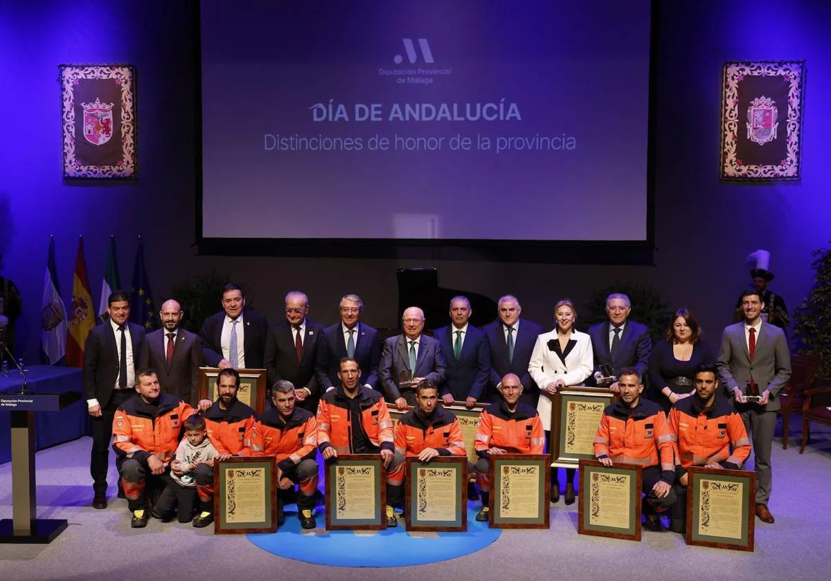 La Diputación entrega los premios &#039;M de Málaga&#039;, con motivo del Día de Andalucía