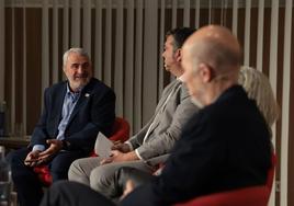 Francisco Pellicer, durante su intervención en el foro organizado por SUR.