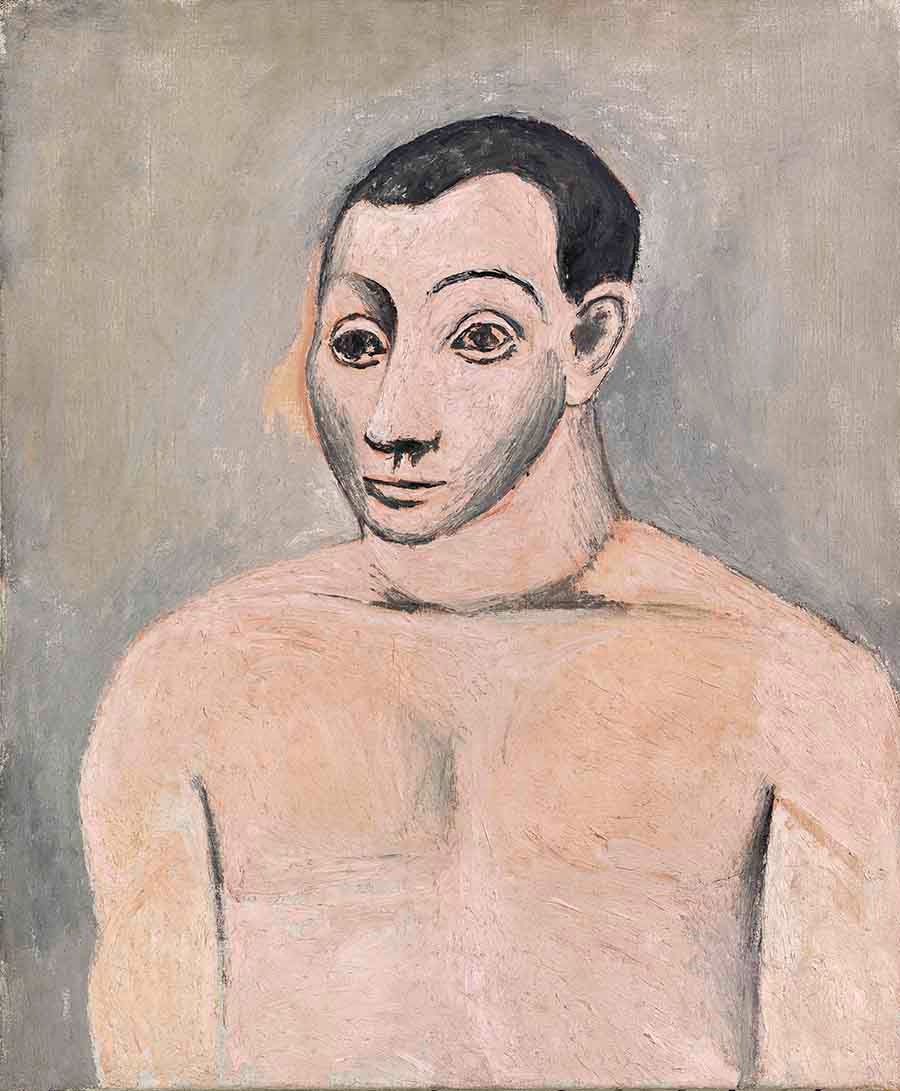 Autorretrato de Pablo Picasso de 1906, una de las obras que se exhibirá en el Reina Sofía.