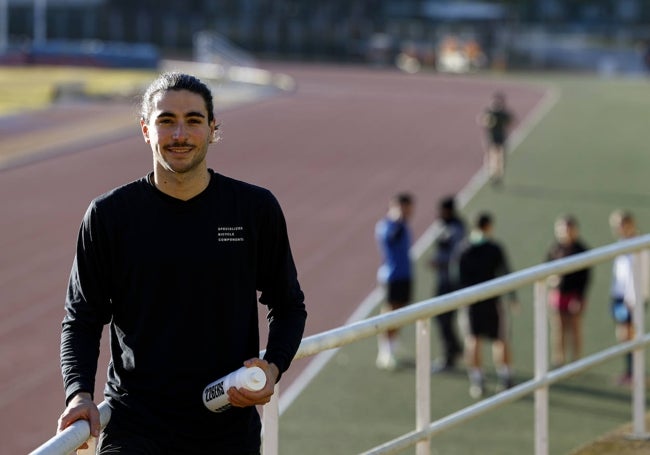 González, en la Ciudad Deportiva Javier Imbroda.