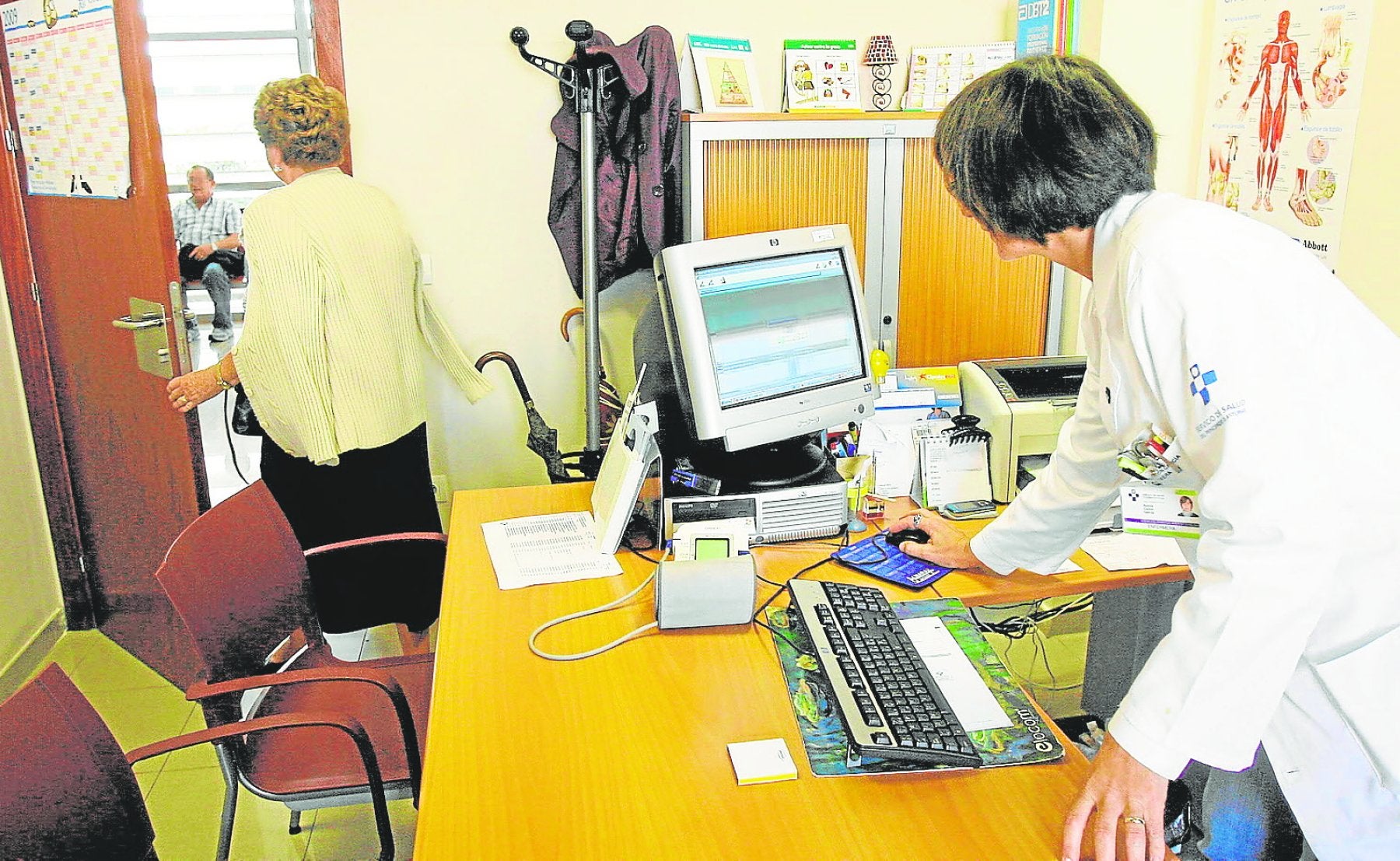 Imagen de archivo de una consulta en un centro de salud en Andalucía.