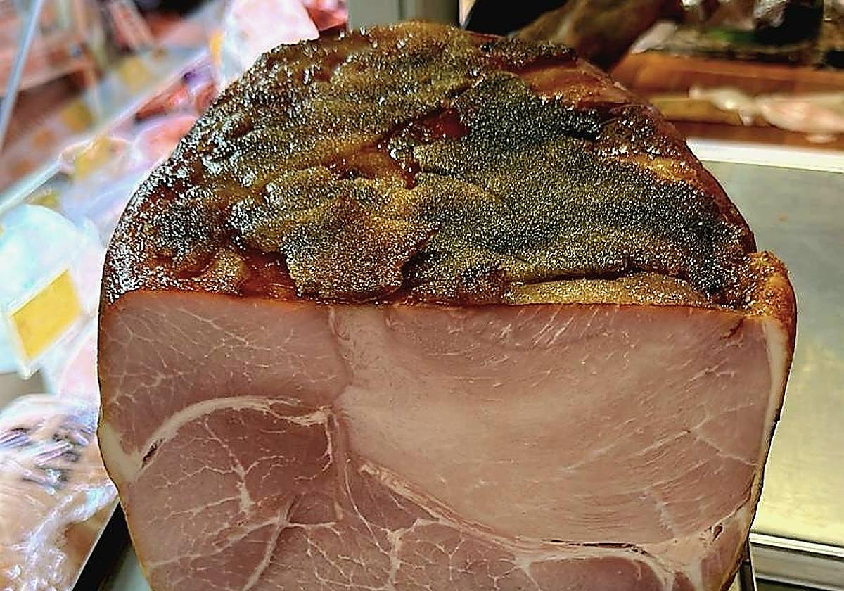 El jamón cocido dulce de La Mallorquina