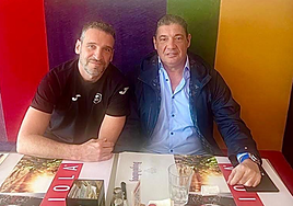 Ibon Navarro y Misko Raznatovic.