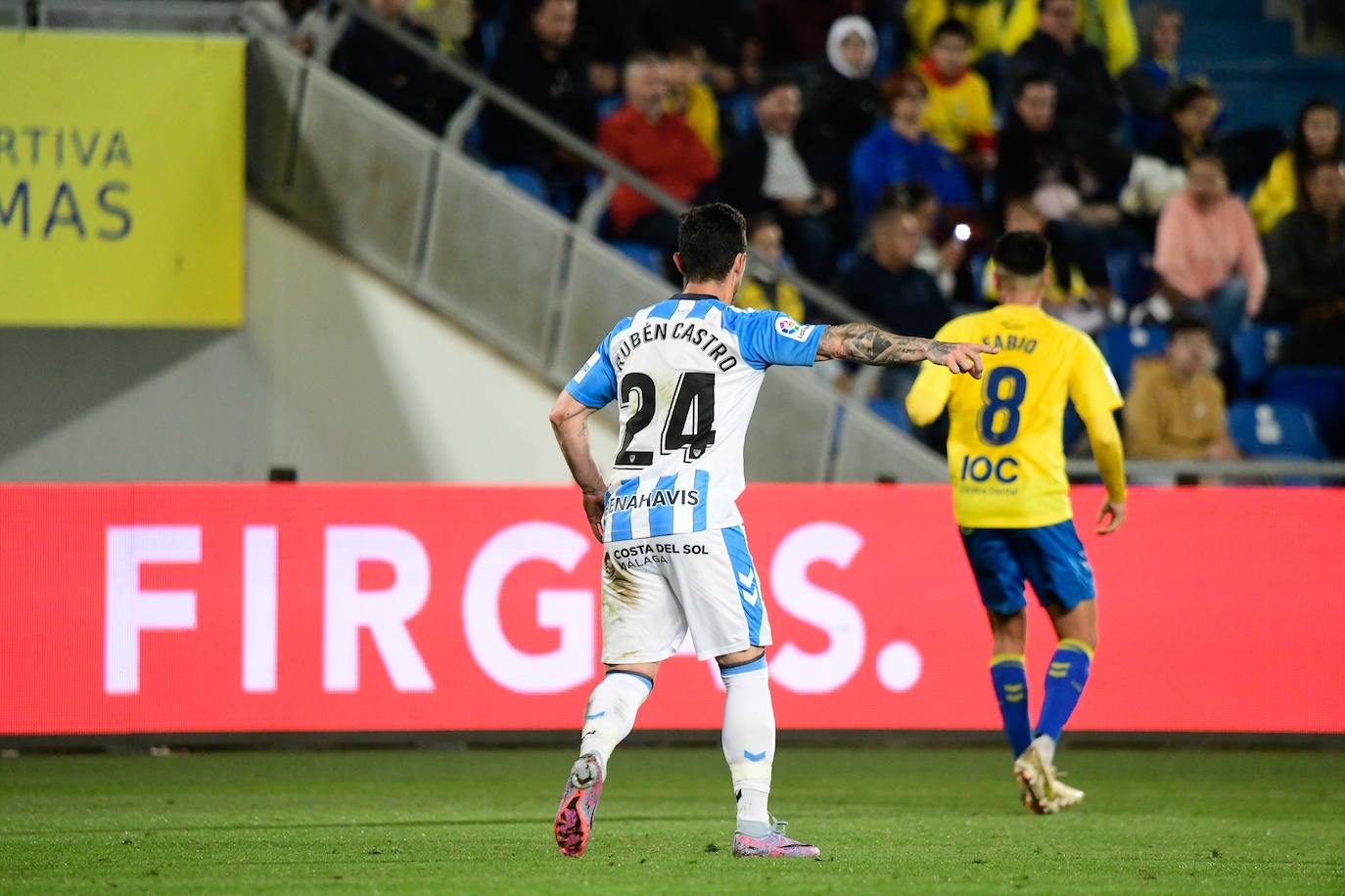 El Málaga logra el empate en Las Palmas en el último suspiro