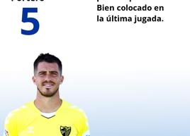 Notas a los jugadores del Málaga en Las Palmas