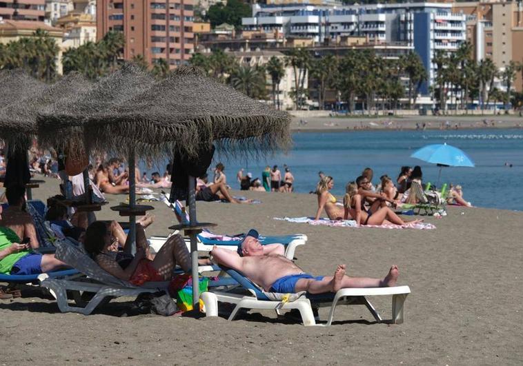 Málaga rozará los 30 grados este lunes, con subida de las temperaturas en la provincia