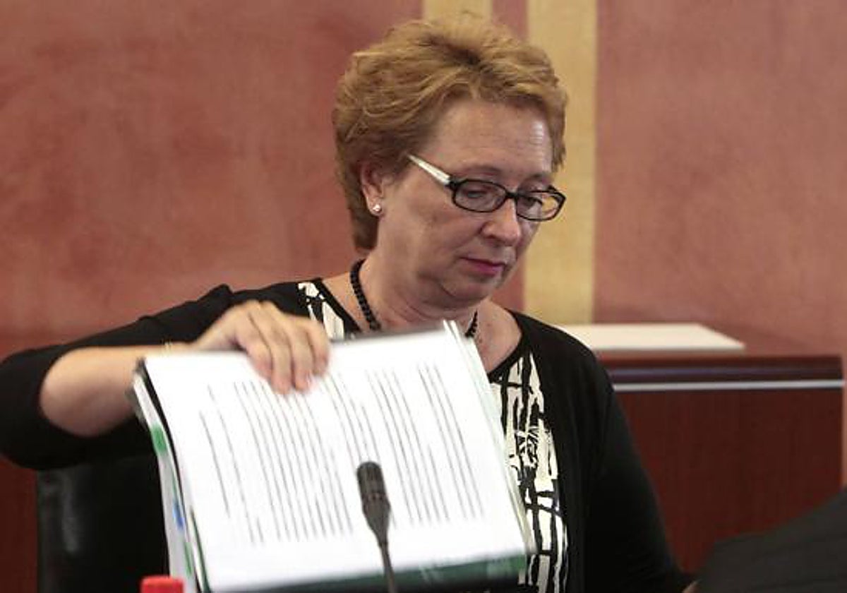 Carmen Martínez Aguayo, exconsejera de Hacienda.