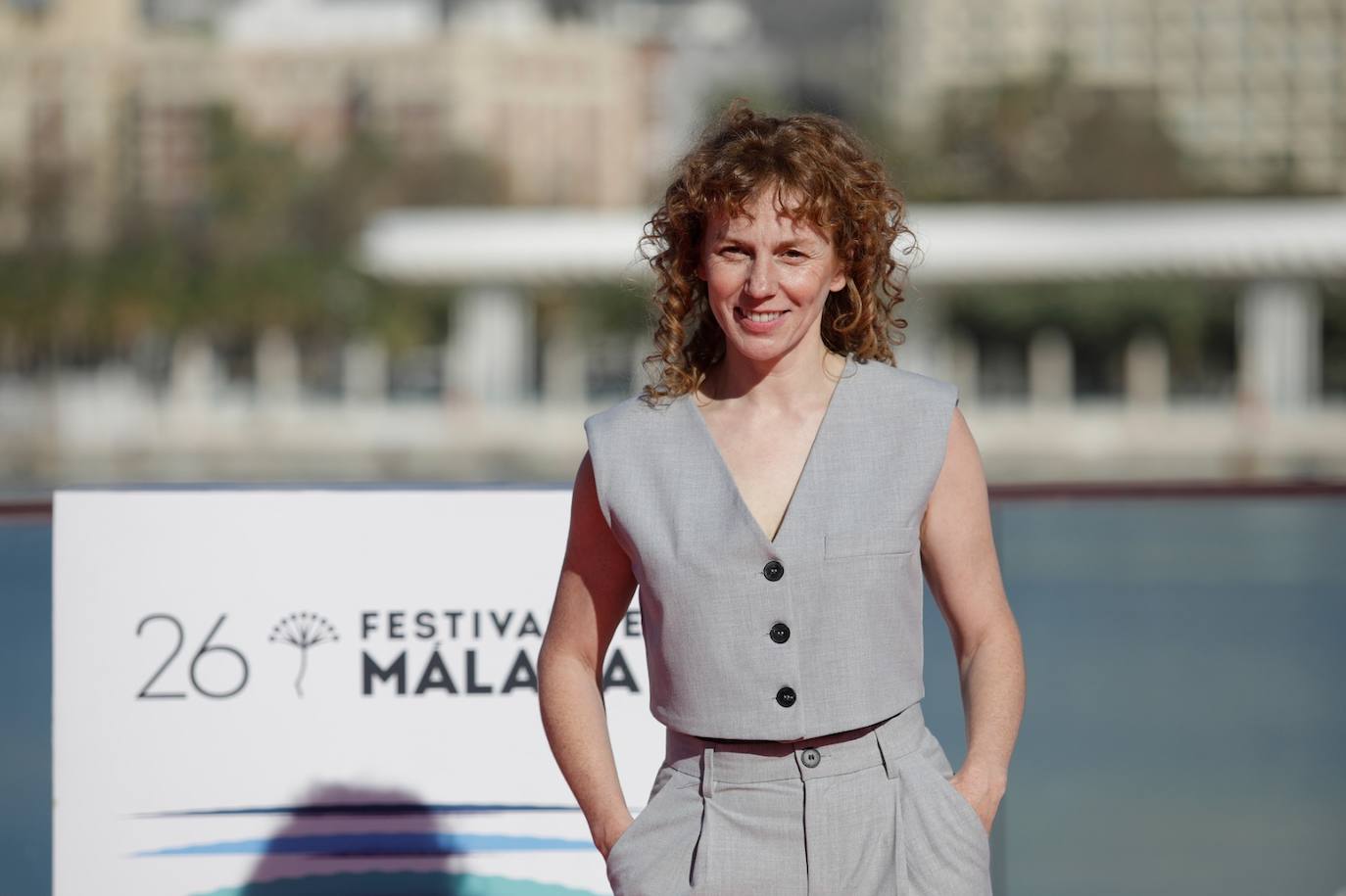 Photocall de la película fuera de concurso 'Honymoon', de Enrique Otero. Con los actores Javier Gutiérrez, Nathalie Poza y. María Vázquez