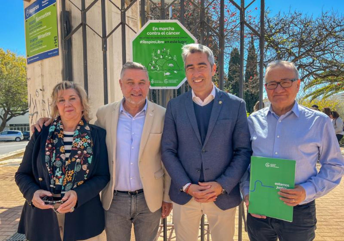 El Parque de la Paloma, declarado espacio libre de humos