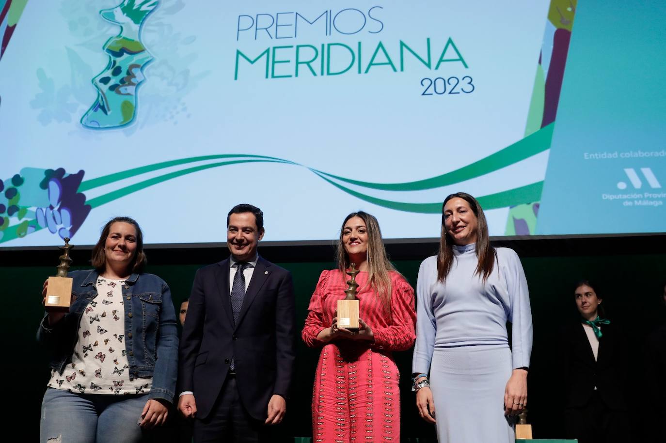 Entrega de los Premios Meridiana en Málaga