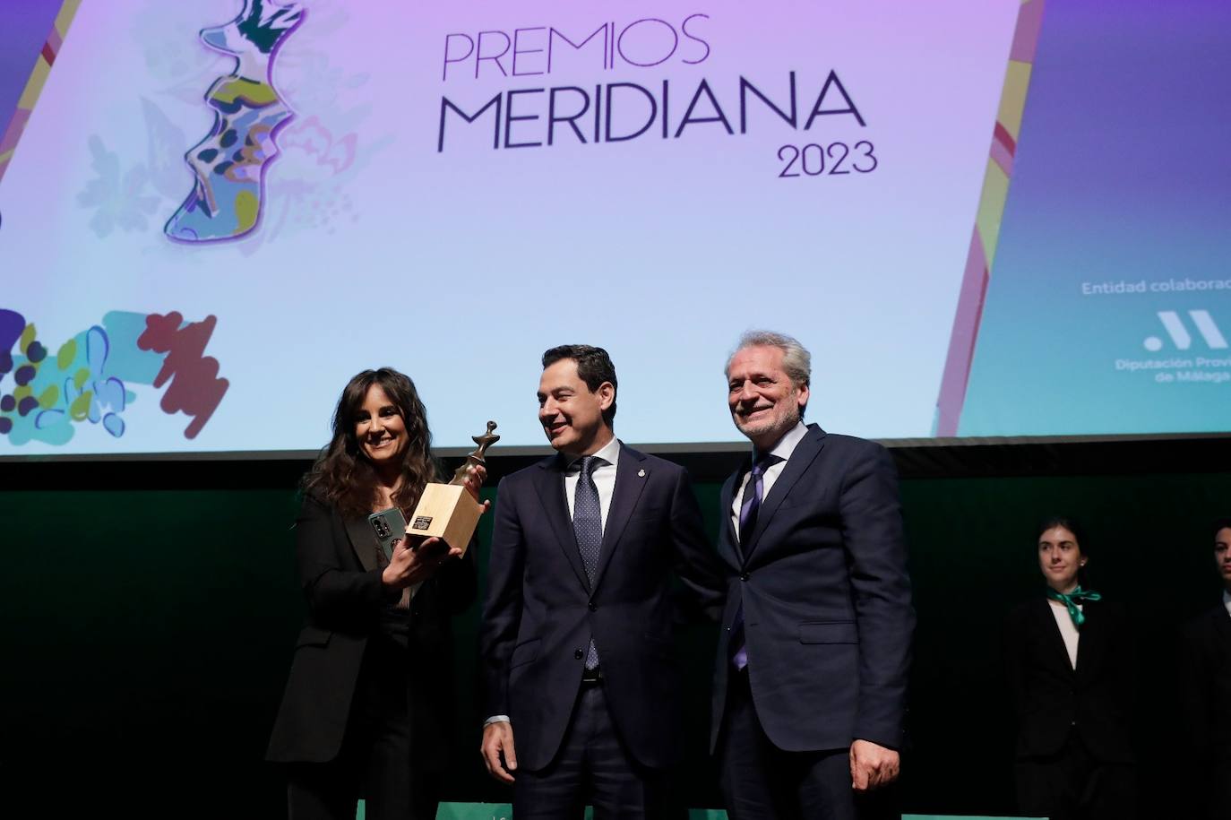 Entrega de los Premios Meridiana en Málaga