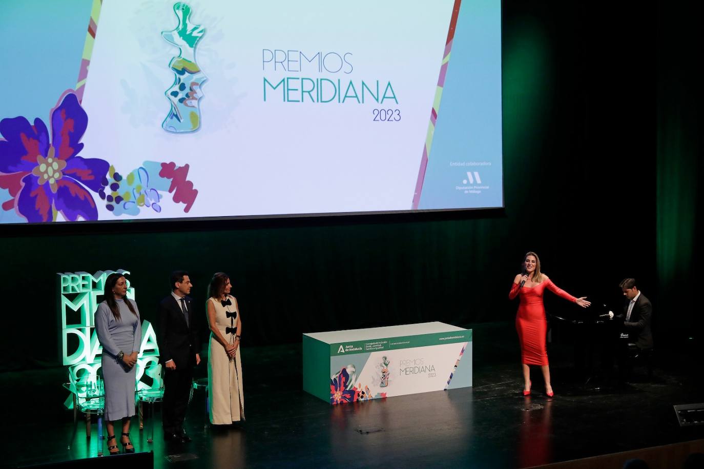 Entrega de los Premios Meridiana en Málaga