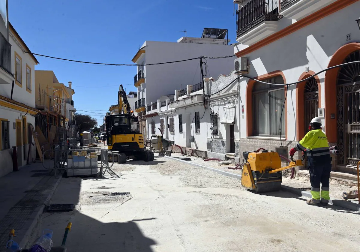 Los trabajos en la calle José Echagaray del Ingenio se desarrollarán en dos fases.