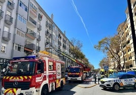 Una mujer fallece en el incendio de su vivienda en Fuengirola