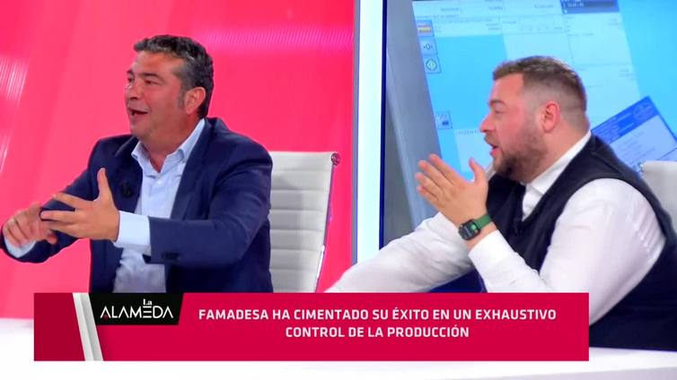 El presidente de Famadesa, Federico Beltrán, en el programa 'La Alameda'