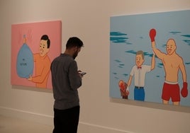 Joan Cornellà provoca una sonrisa incómoda en el CAC