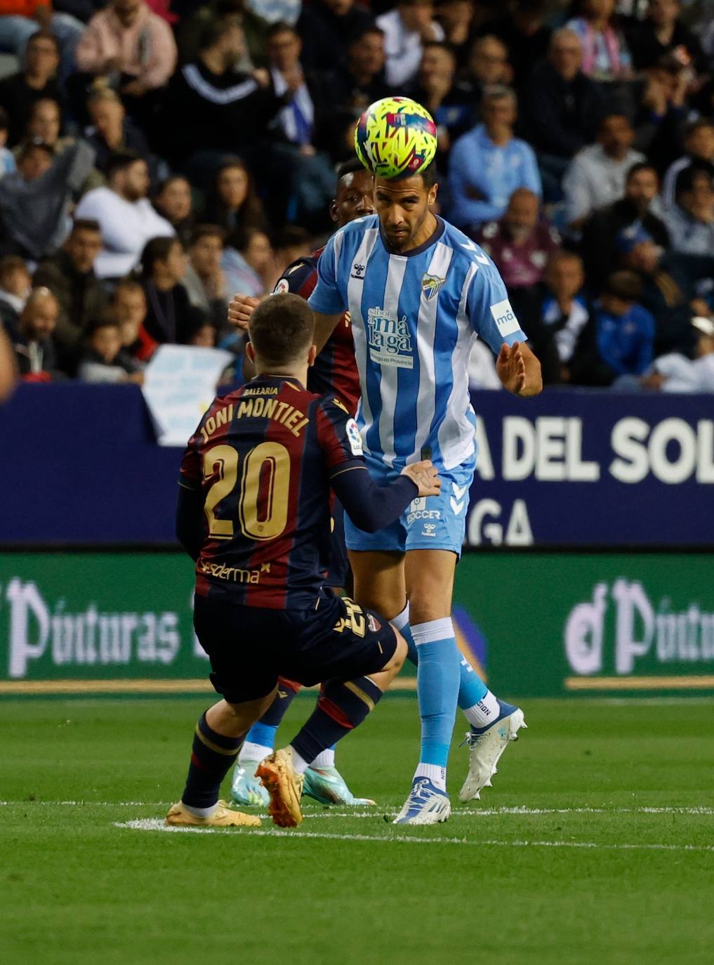 Las mejores imágenes del Málaga-Levante