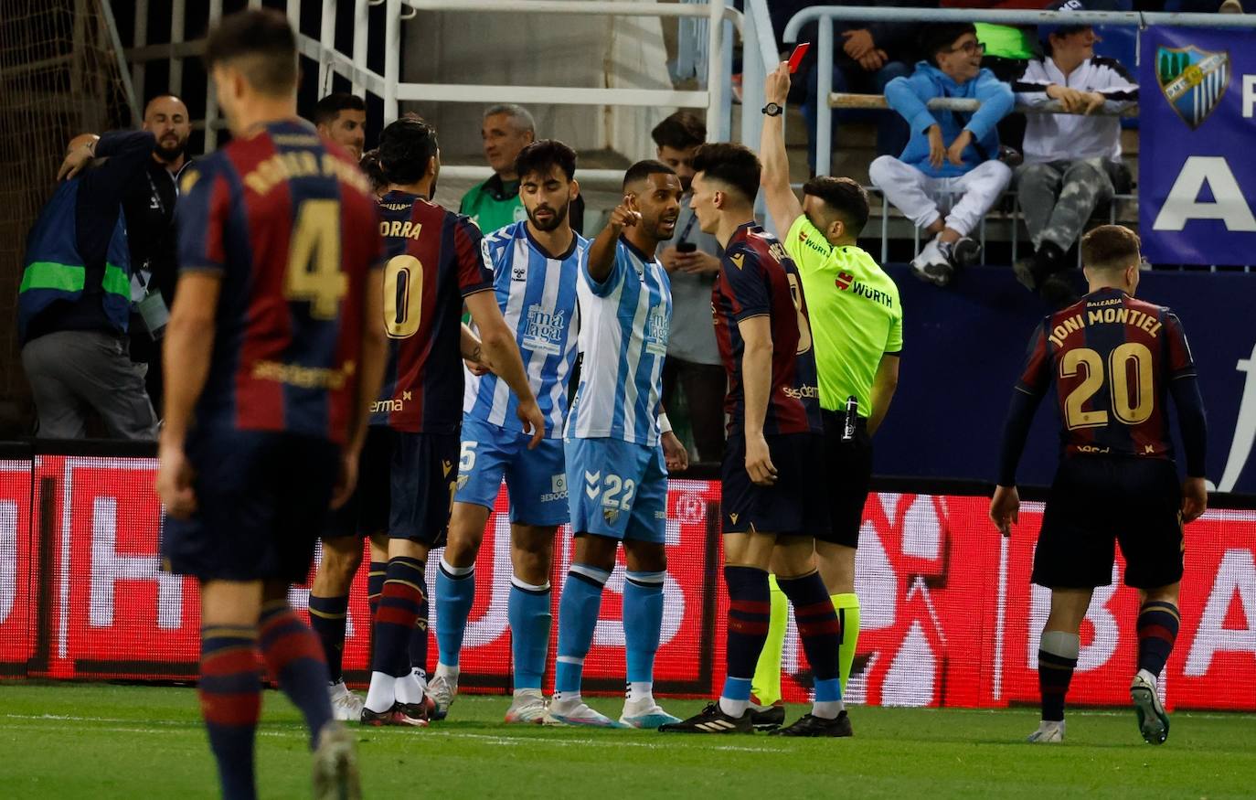 Las mejores imágenes del Málaga-Levante